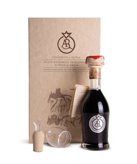 Aceto Balsamico Tradizionale di Reggio Emilia DOP etichetta Argento - Mengazzoli 100 ml