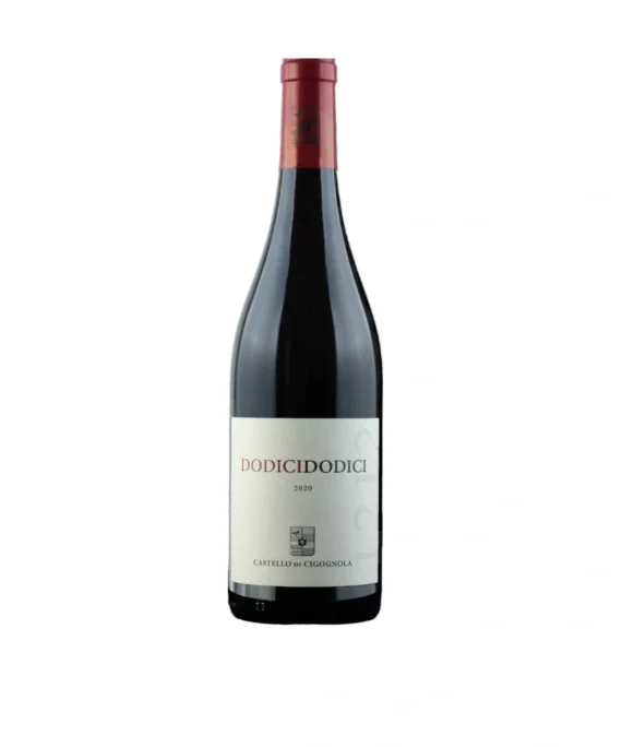 Vino Rosso Barbera Oltrepò Pavese DODICIDODICI 2020 - Castello di Cigognola 750 ml