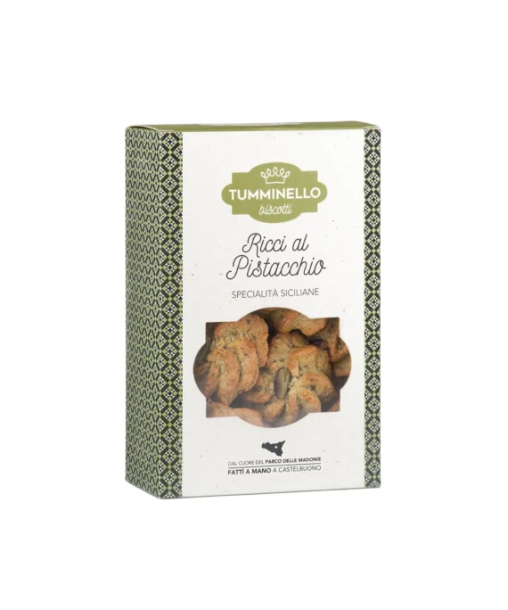 Biscotti Ricci al Pistacchio di Sicilia - Tumminello 220 g