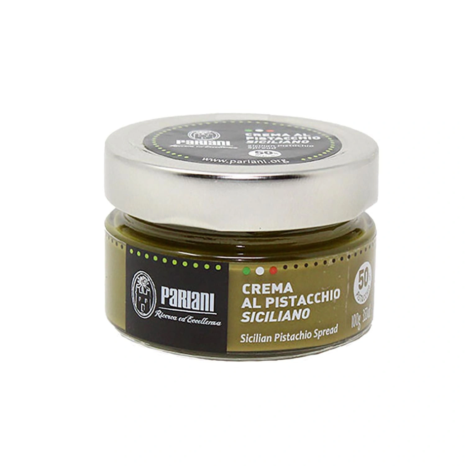 Crema al Pistacchio Siciliano - Pariani 100 g Crema al Pistacchio Siciliano - Pariani 100 g