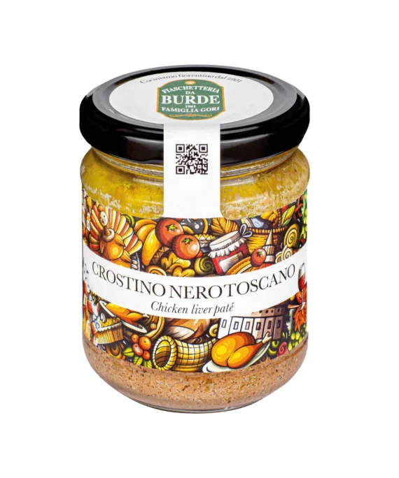 Salsa Crostino Nero Toscano - Da Burde 180 g
