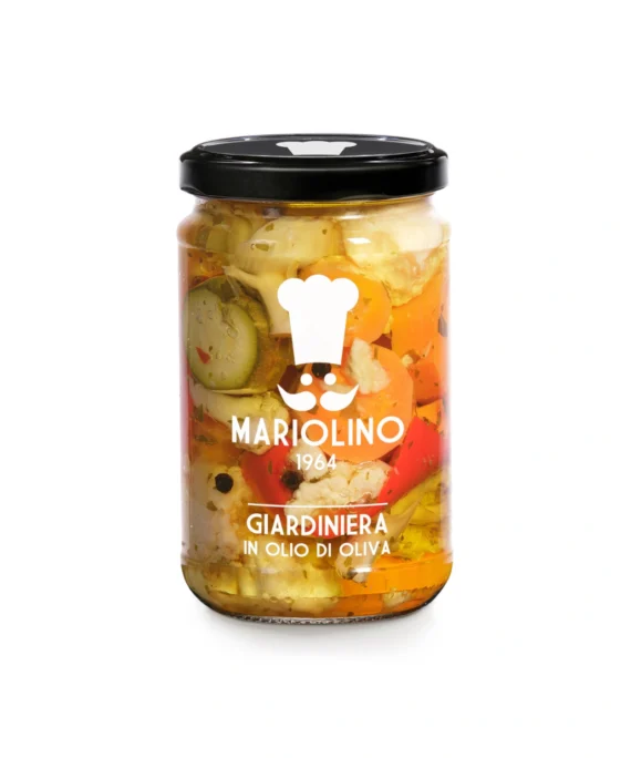 Giardiniera di Verdure in Olio d'Oliva - Mariolino 300 g