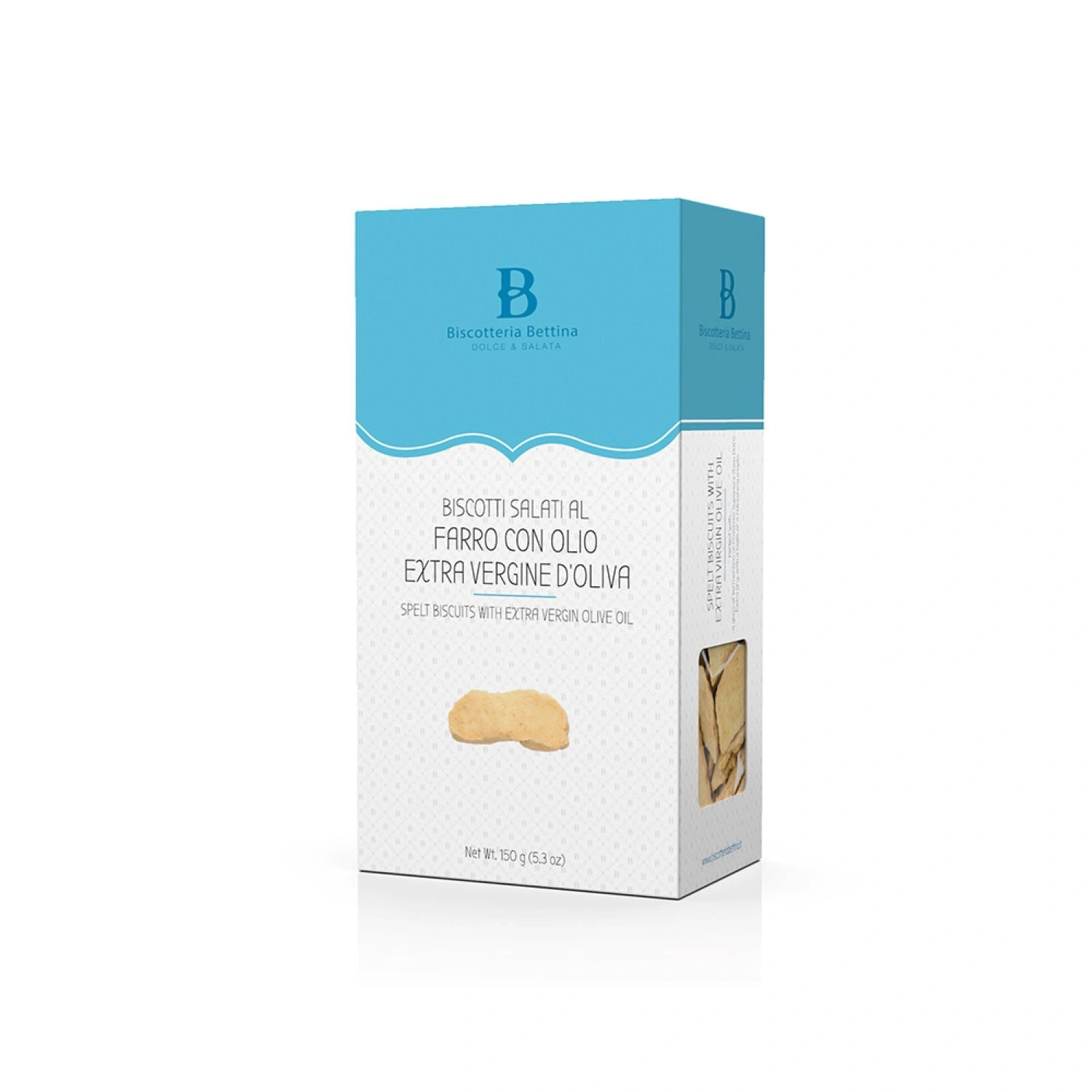 Biscottini Farro e Olio Extra Vergine di Oliva - Bettina 150 g Biscottini Farro e Olio Extra Vergine di Oliva - Bettina 150 g
