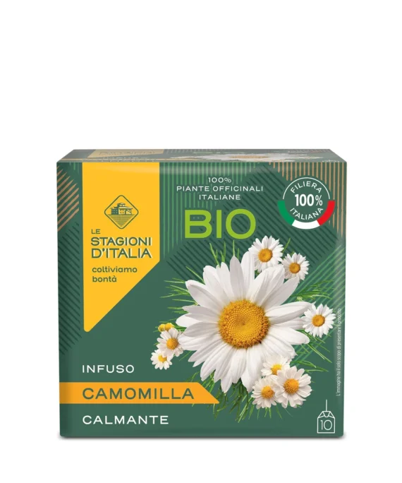 Infuso di Camomilla BIO Filiera Italiana - Le Stagioni d'Italia 10 filtri
