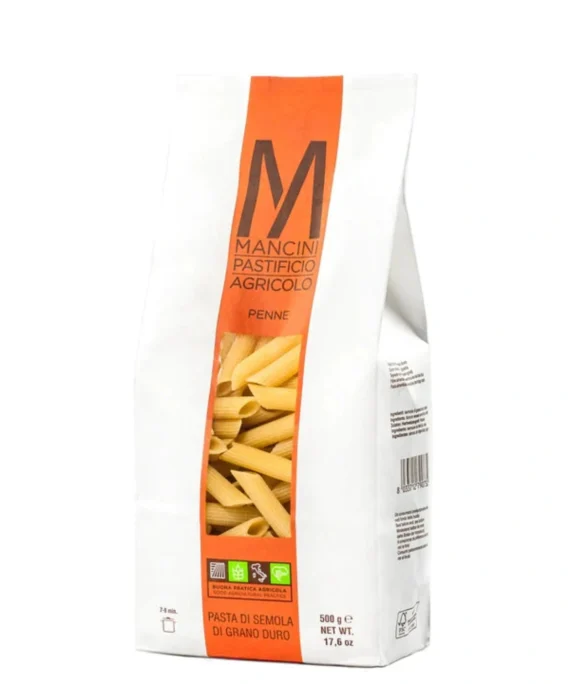 Penne di Grano Duro - Mancini Pastificio Agricolo 500 g
