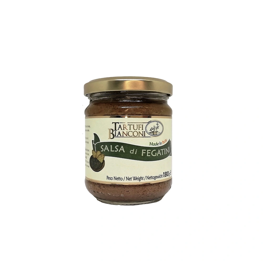 Salsa di Fegatini - Tartufi Bianconi 180 g Salsa di Fegatini - Tartufi Bianconi 180 g
