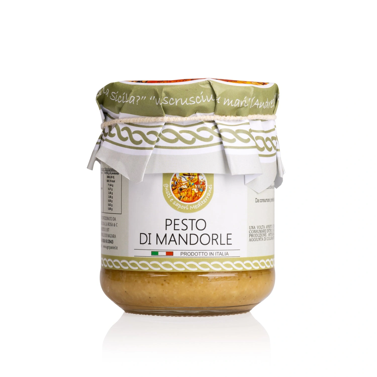 Pesto di Mandorle - Agripantel 180 g Pesto di Mandorle - Agripantel 180 g