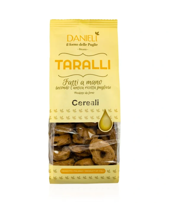 Taralli Tradizionali ai Cereali - Danieli 240 g