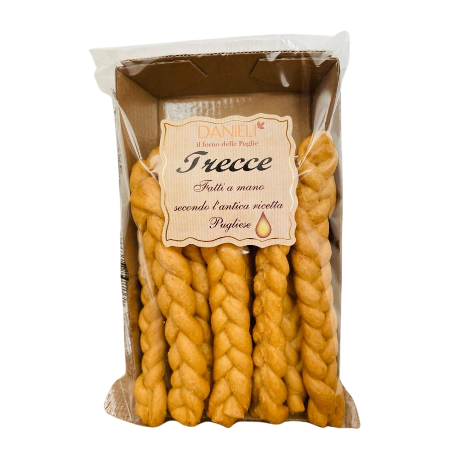 Trecce all'Olio EVO - Danieli 250 g Trecce all'Olio EVO - Danieli 250 g