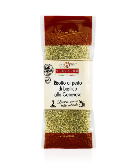 Risotto al Pesto di Basilico - Tiberino 200 g