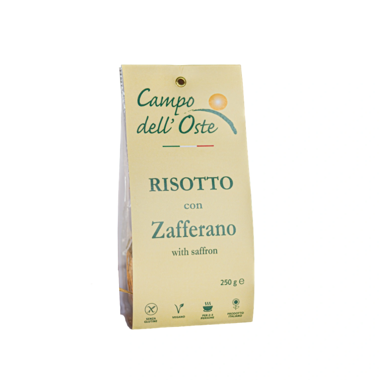 Risotto allo Zafferano - Campo dell'Oste 250 g Risotto allo Zafferano - Campo dell'Oste 250 g