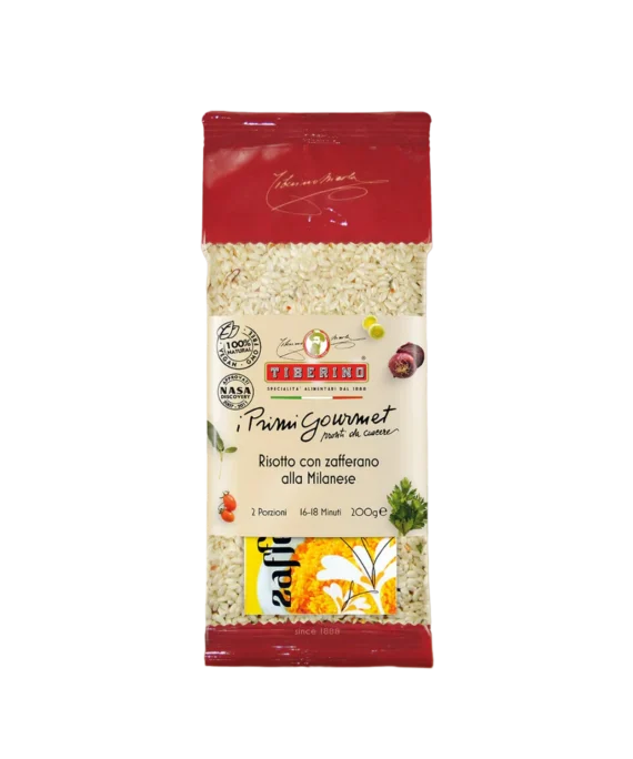 Risotto Carnaroli con Zafferano alla Milanese - Tiberino 200 g