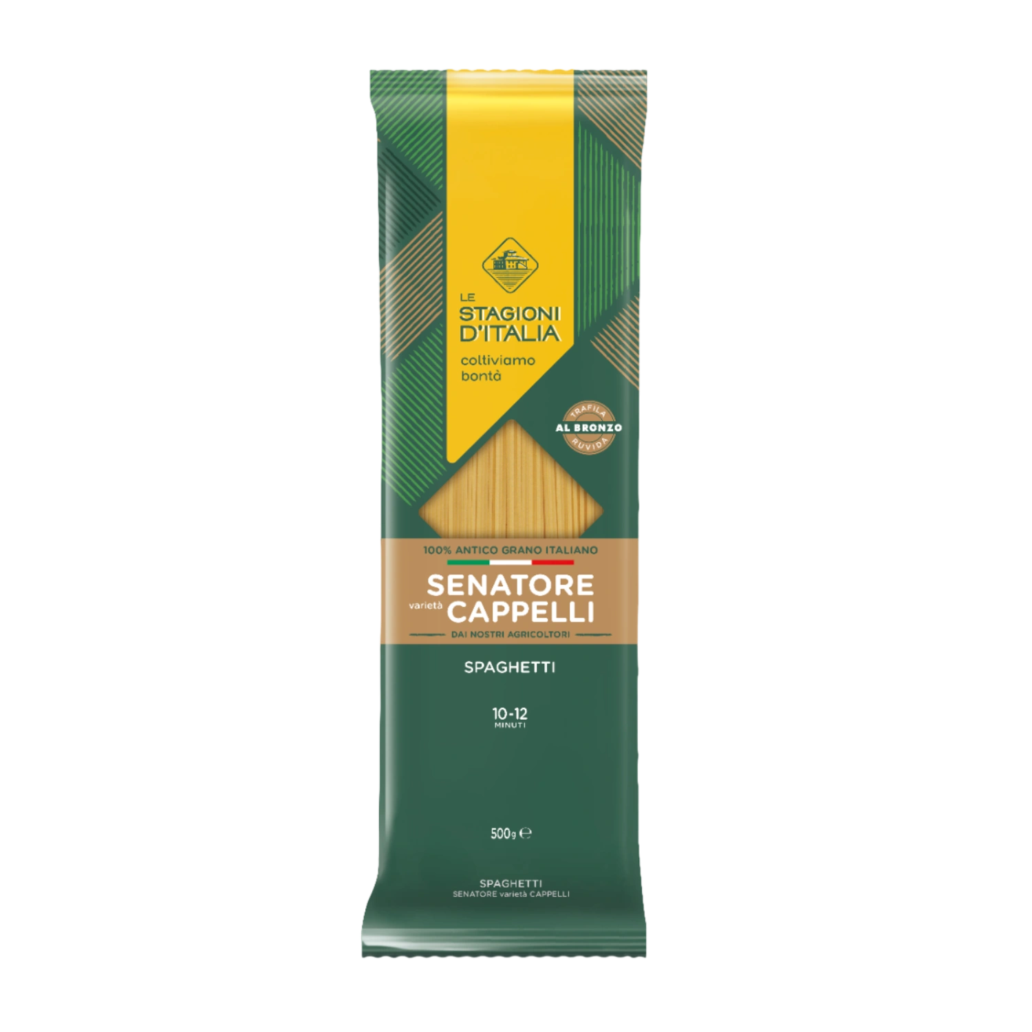 Spaghetti Varietà Cappelli - Le Stagioni d'Italia 500 g Spaghetti Varietà Cappelli - Le Stagioni d'Italia 500 g