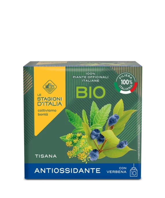 Tisana Antiossidante BIO Con Verbena - Le Stagioni d'Italia 10 filtri