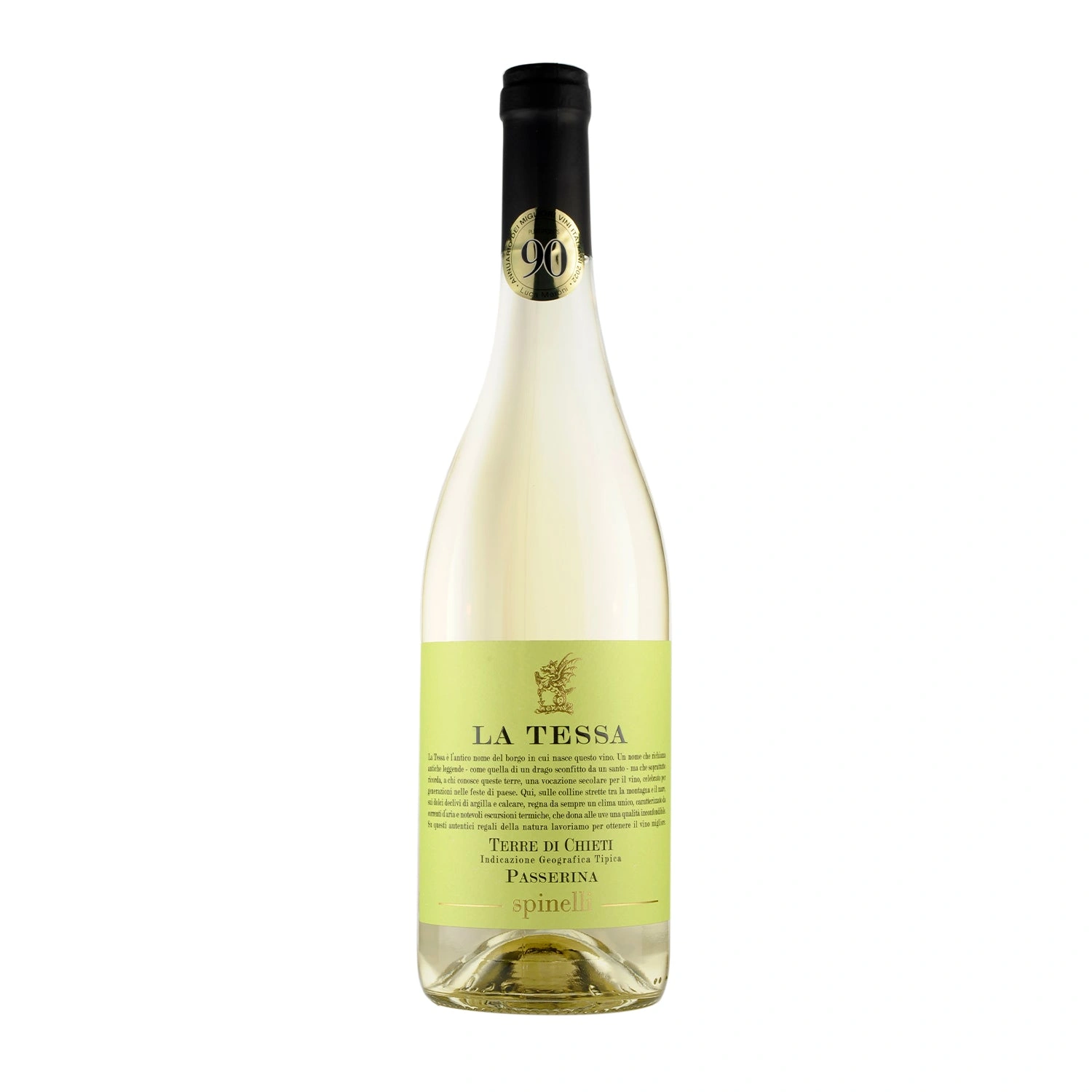 Vino Bianco Passerina Terre di Chieti IGT La Tessa 2021 Vino Bianco Passerina Terre di Chieti IGT La Tessa 2021