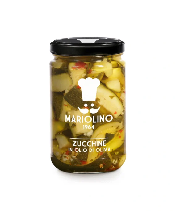 Zucchine in Olio d'Oliva - Mariolino 300 g