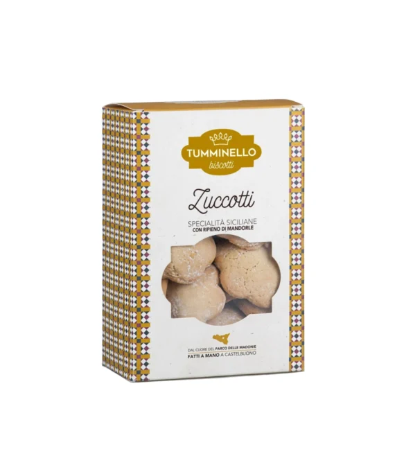 Biscotti Zuccotti con Ripieno di Mandorle - Tumminello 320 g
