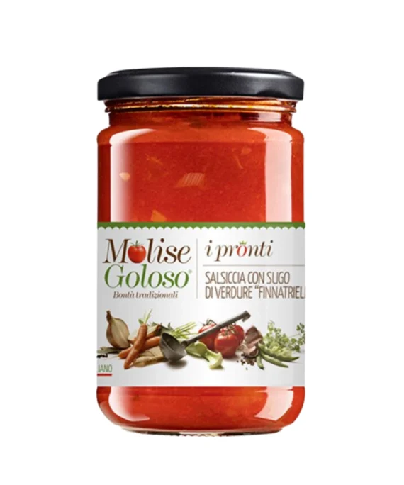 Salsiccia con Sugo di Verdure Finnatriell - Molise Goloso 280 g