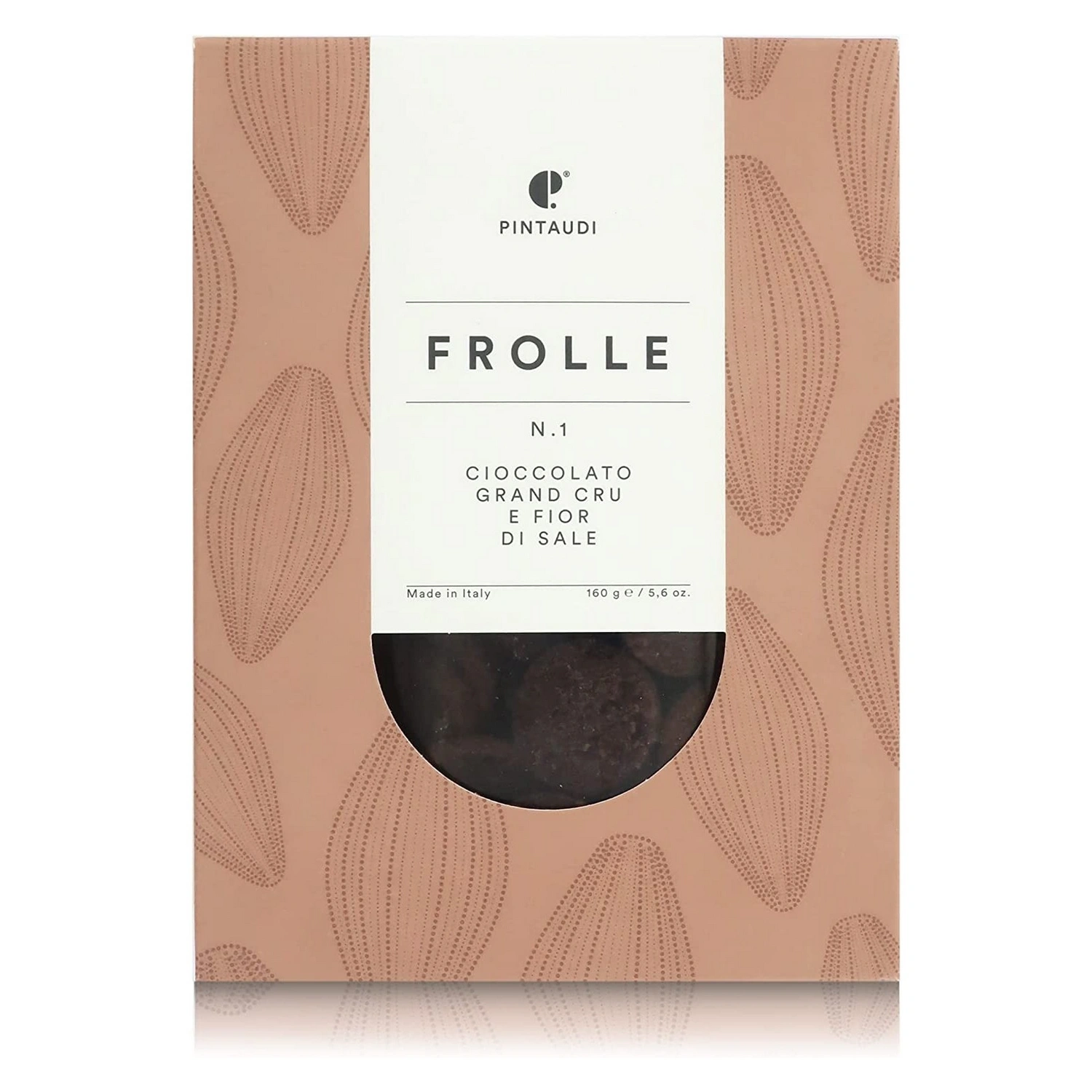 Frolle n. 1 Cioccolato Grand Cru e Fior di Sale - Pintaudi 160 g 1 Frolle n. 1 Cioccolato Grand Cru e Fior di Sale - Pintaudi 160 g 1