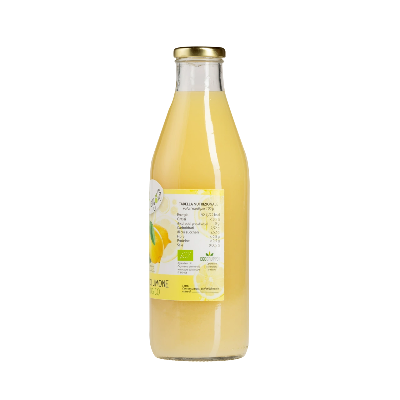 Succo di Limone BIO - Frammartino 1 lt 1 Succo di Limone BIO - Frammartino 1 lt 1