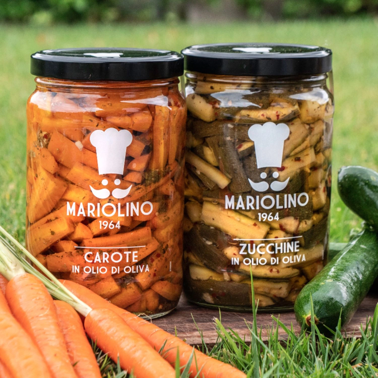 Zucchine in Olio d'Oliva - Mariolino 300 g 1 Zucchine in Olio d'Oliva - Mariolino 300 g 1