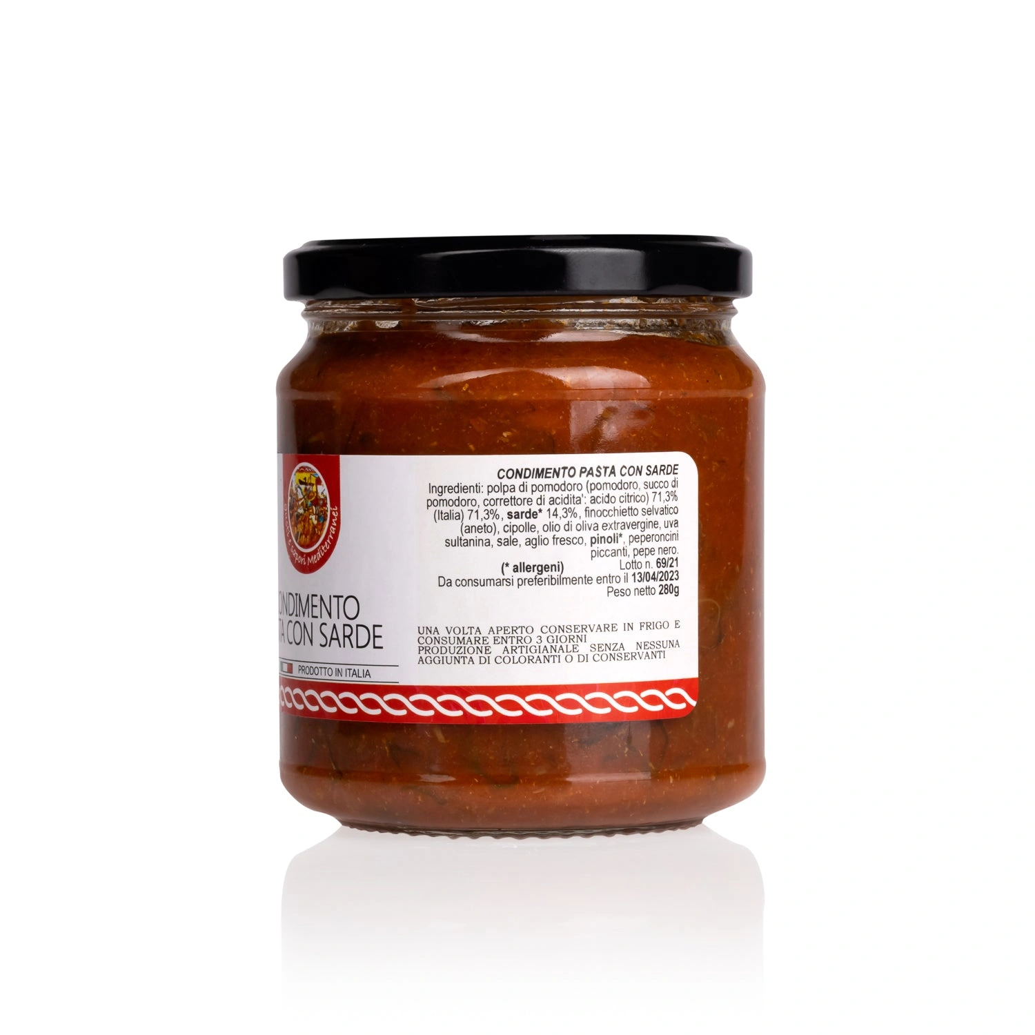 Condimento Pasta con Sarde - Agripantel 280 g 1 Condimento Pasta con Sarde - Agripantel 280 g 1