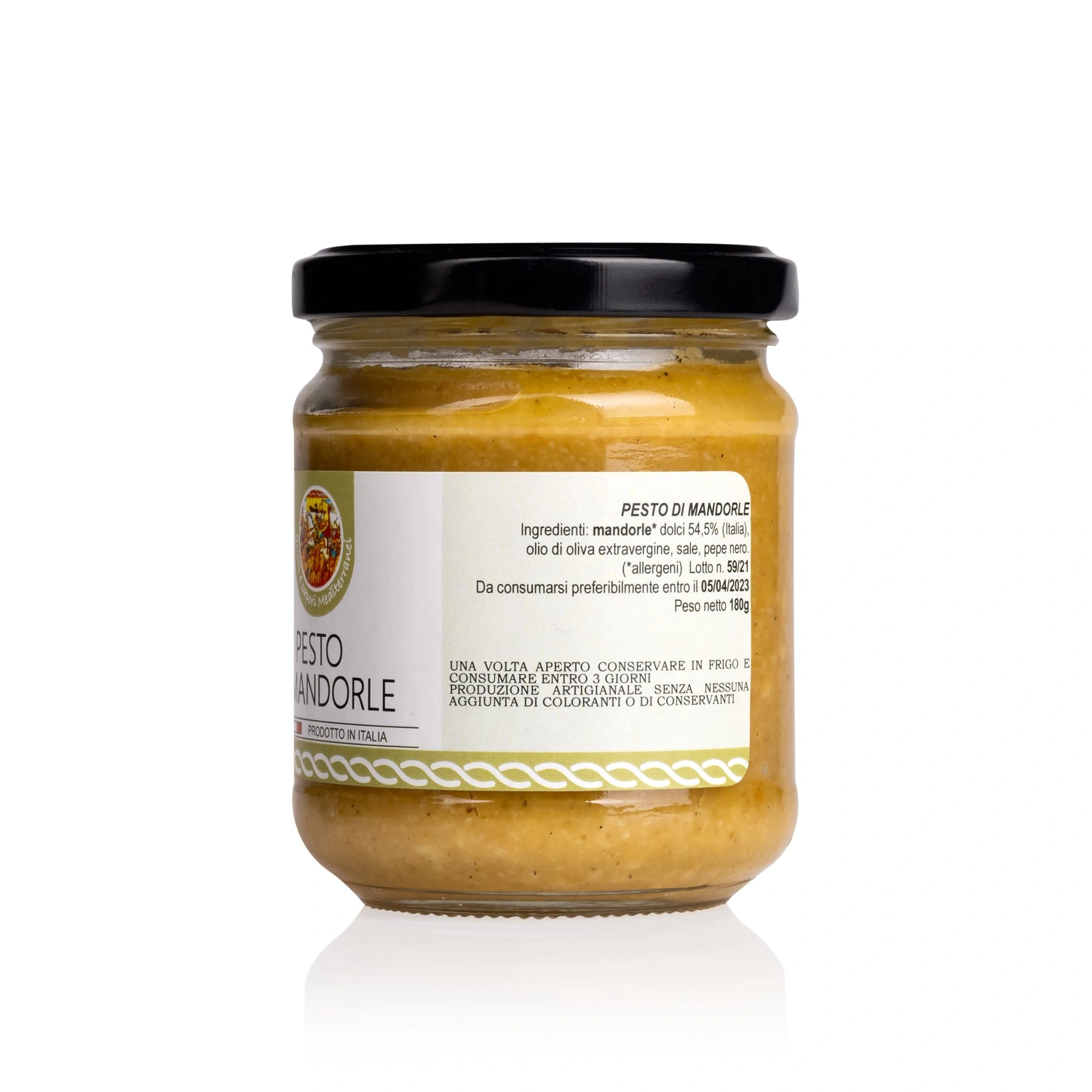 Pesto di Mandorle - Agripantel 180 g 1 Pesto di Mandorle - Agripantel 180 g 1