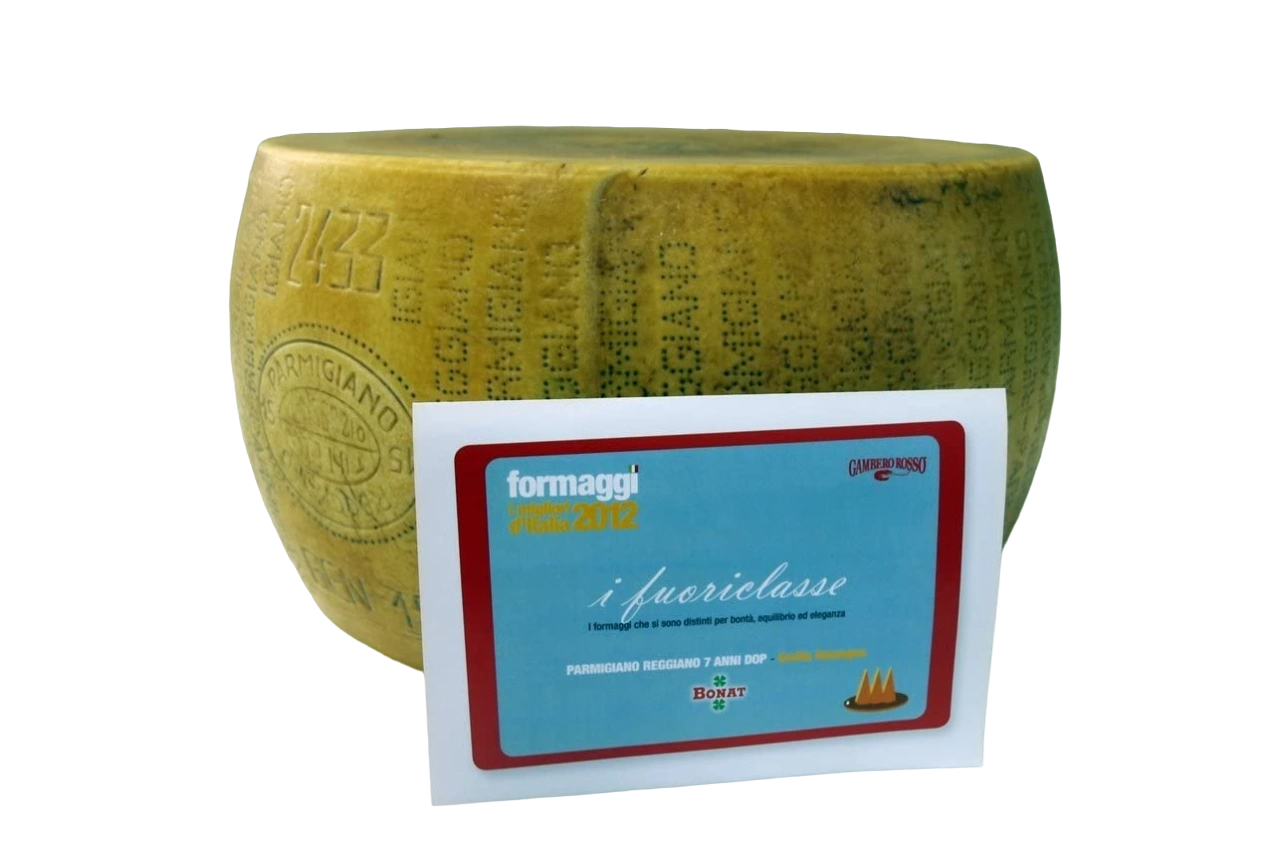 Parmigiano Reggiano Bonat Gran Riserva Extra stagionato 3 anni 4 spicchi - 2 kg 1