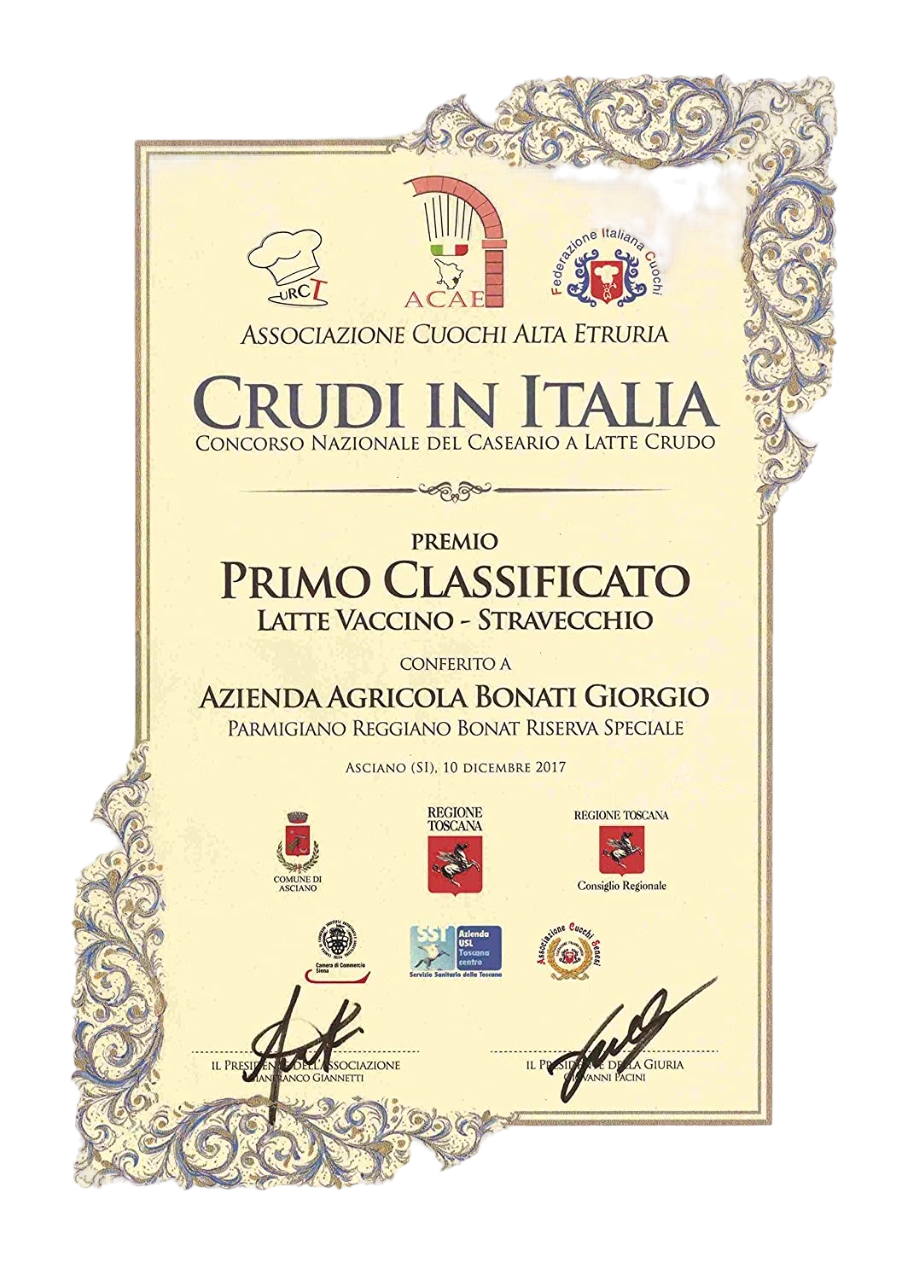 Parmigiano Reggiano Bonat Gran Riserva Extra stagionato 3 anni 4 spicchi - 2 kg 1