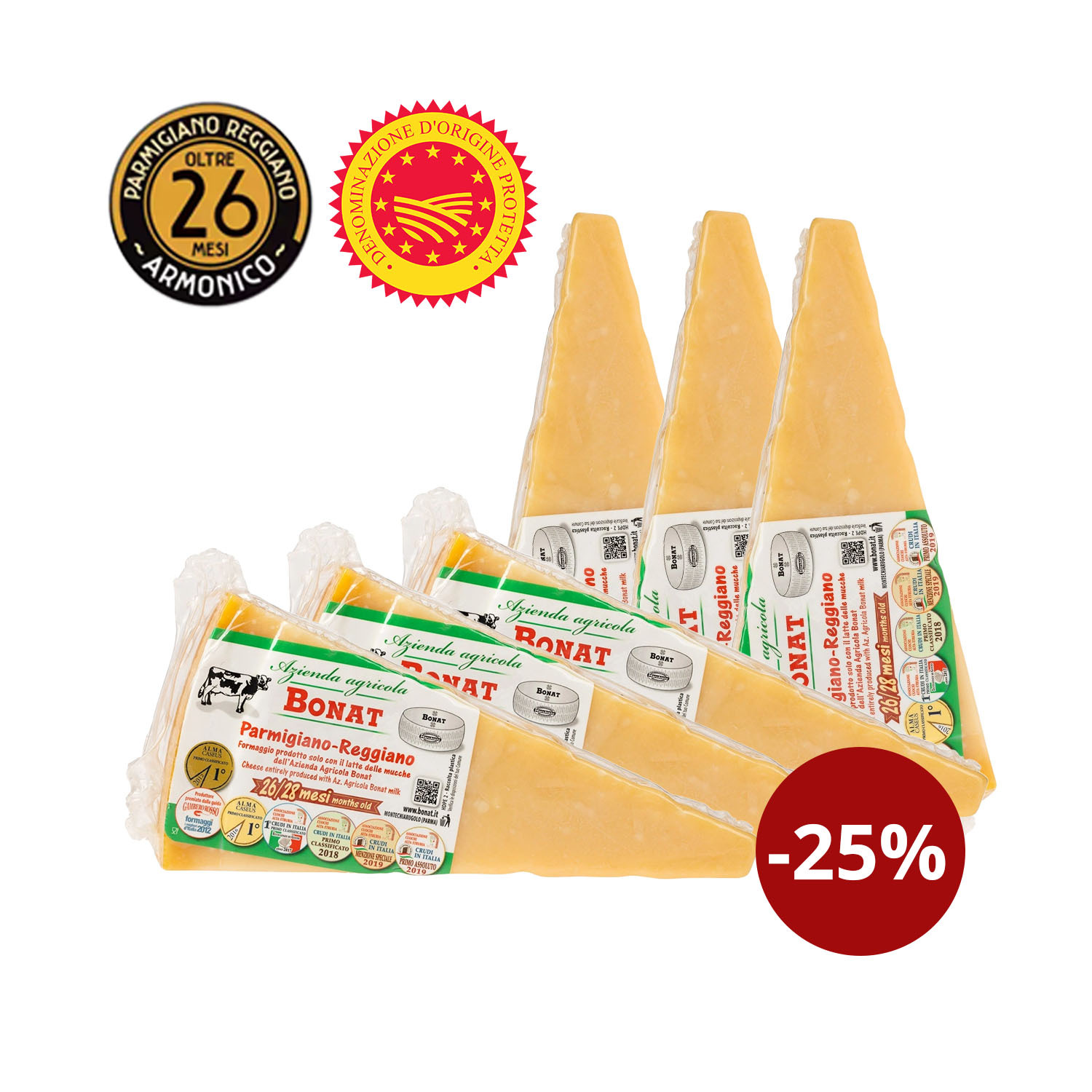 PARMIGIANO REGGIANO 26_28 MESI - 3 Kg BUNDLE 3_PRAMIGIANO REGGIANO 26_28 MESI - 3 Kg_