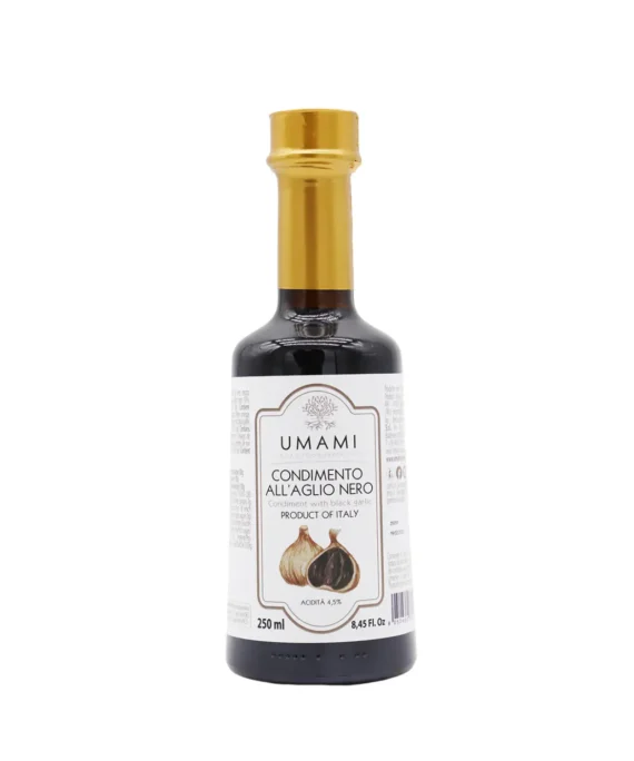 Condimento all'aglio nero