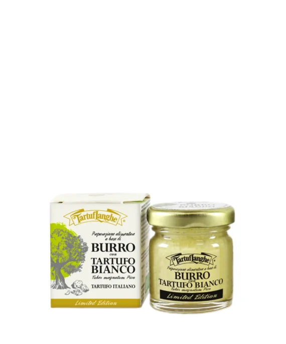 Condimento a base di burro con tartufo bianco