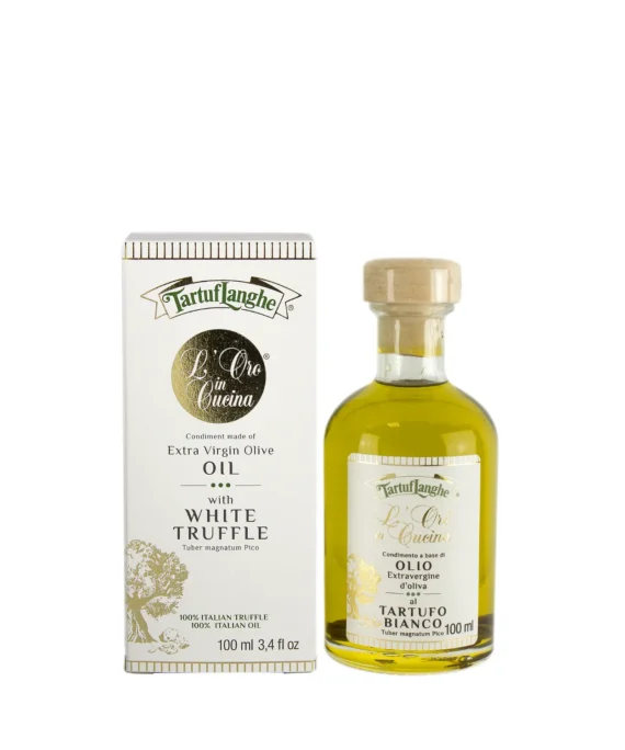 Condimento a base di olio extravergine di oliva al tartufo bianco