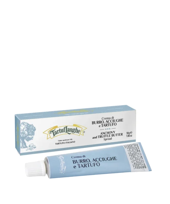 Crema di burro, acciughe e tartufo