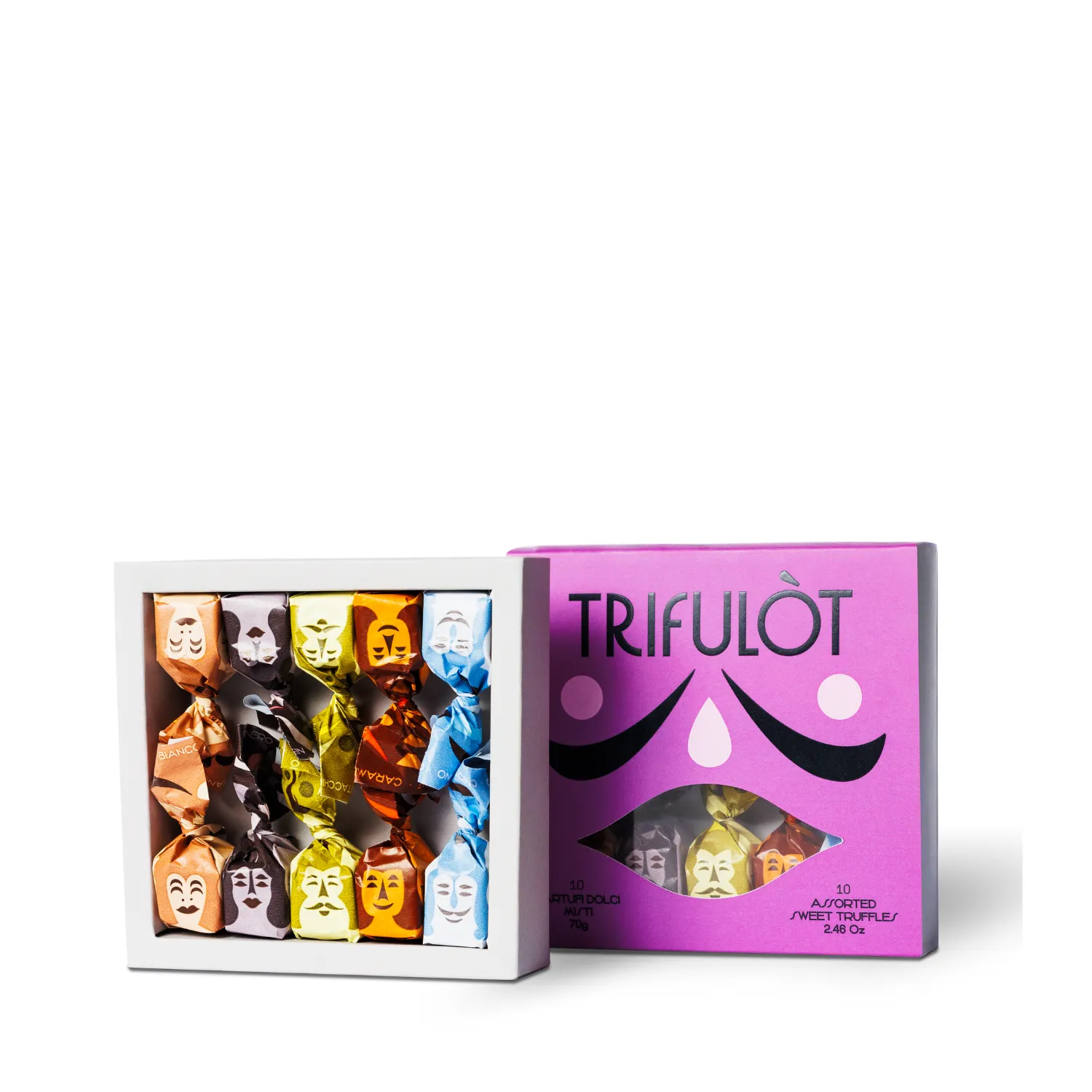 I Trifulòt dolci misti di Tartuflanghe nel formato I Trifulòt dolci misti di Tartuflanghe nel formato