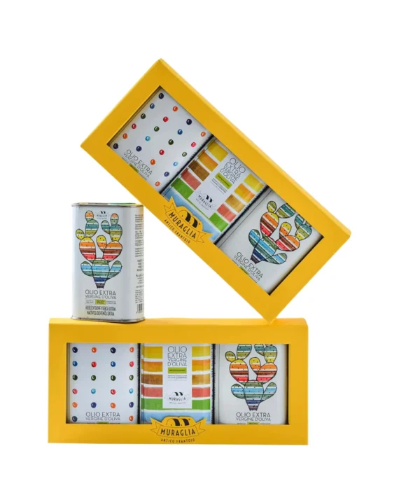 Set regalo tris lattine colorate