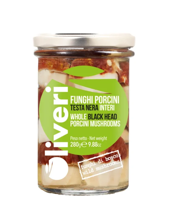 Funghi porcini interi testa nera