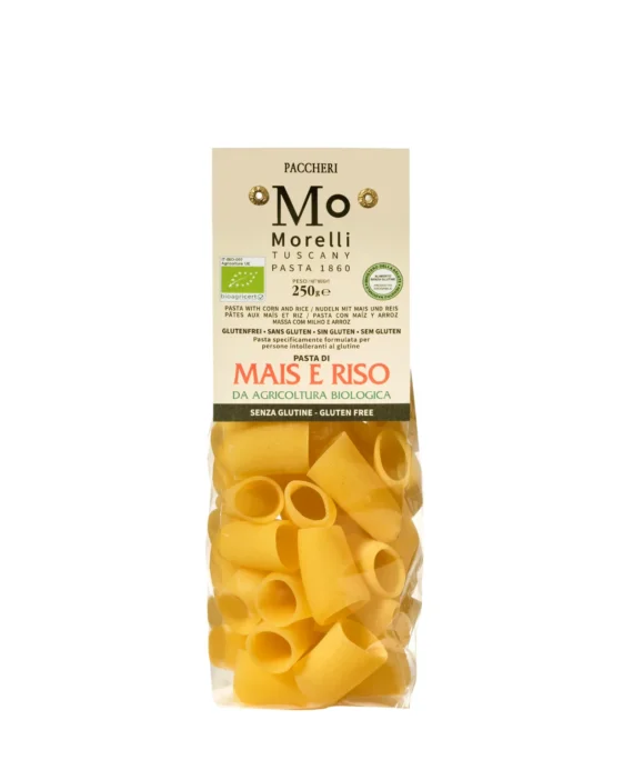 Paccheri di Mais e Riso