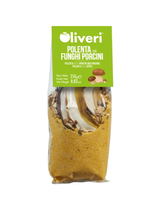 Polenta con funghi porcini