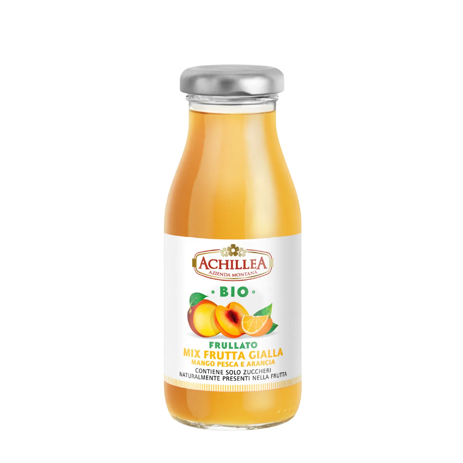 Frullato Mango, Pesca e Arancia 200 ml Frullato Mango, Pesca e Arancia 200 ml