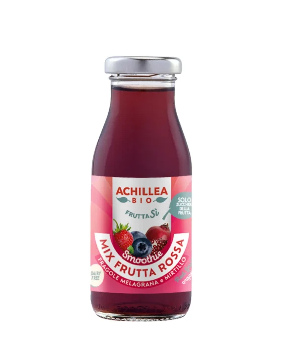 Smoothie Mix Frutta Rossa - Fragole, Melagrana e Mirtillo 200 ml