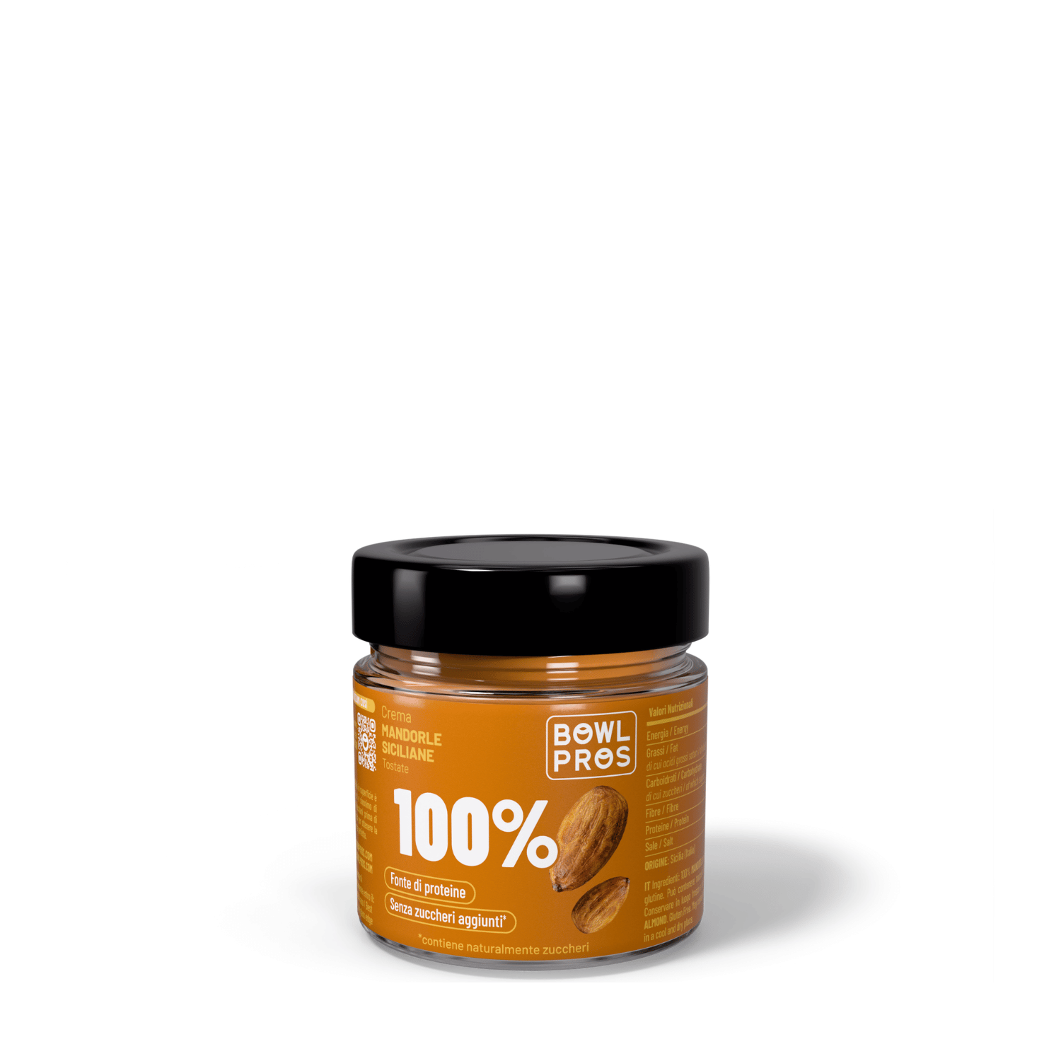 Crema 100% Mandorle Siciliane Tostate Crema 100% Mandorle Siciliane Tostate