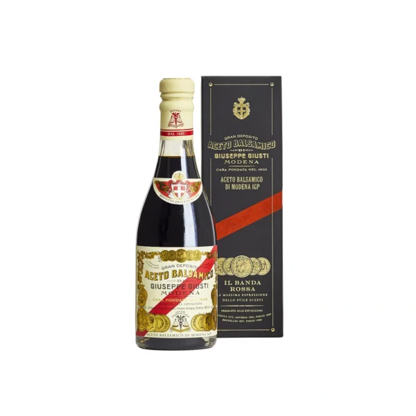 Aceto Balsamico di Modena IGP 5 Medaglie D'Oro con Astuccio - Giusti 250 ml