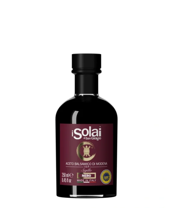 Aceto Balsamico di Modena Sigillo Nero IGP - Acetaia Cazzola e Fiorini 250 ml