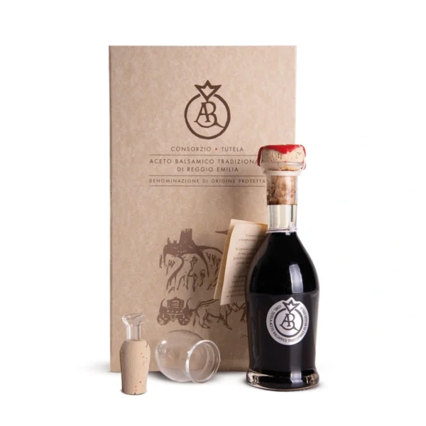 Aceto Balsamico Tradizionale di Reggio Emilia DOP etichetta Argento - Mengazzoli 100 ml