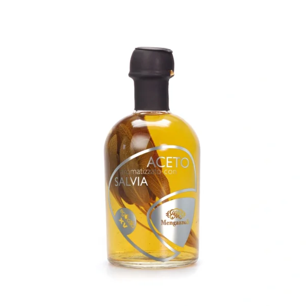 Aceto di Vino Aromatizzato alla Salvia - Mengazzoli 250 ml