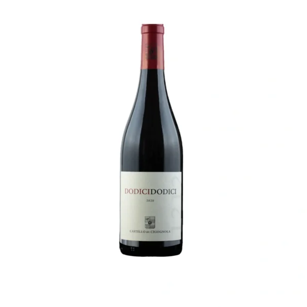 Vino Rosso Barbera Oltrepò Pavese DODICIDODICI 2020 - Castello di Cigognola 750 ml