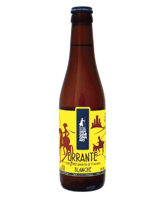 Birra Chiara Errante con Grani Antichi di Toscana Senza Glutine - Birrificio San Gimignano 330 ml