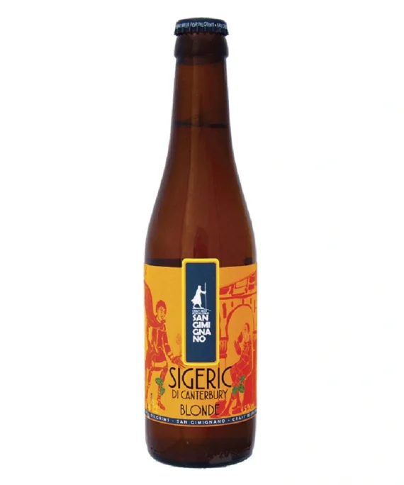 Birra Chiara Sigeric di Canterbury - Birrificio San Gimignano 330 ml