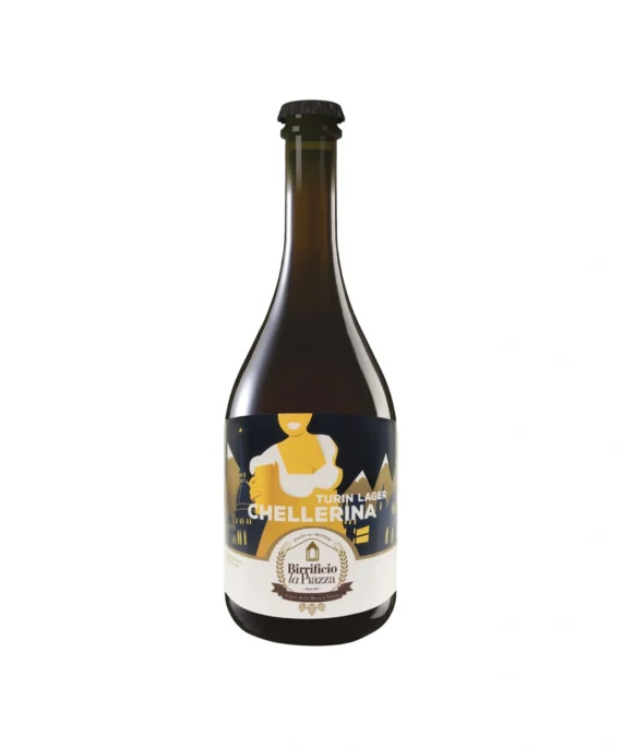 Birra Artigianale Chiara Turin Lager Chellerina 750 ml